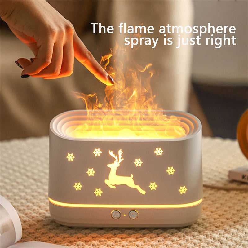 Flame Humidifier Lamp